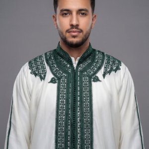 Alternative view of Jabador blanc vert royal